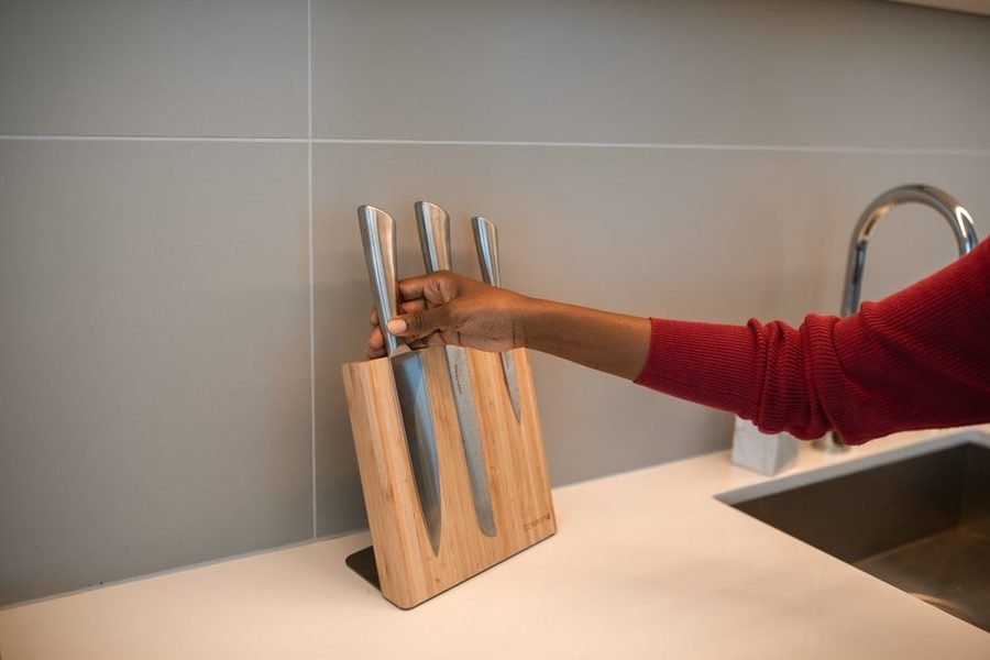 5-Piece Knife Set with Roll Bag